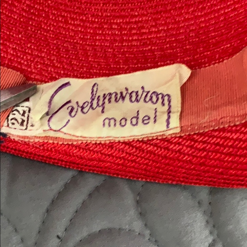 Vintage Evelyn Varon hat - Picture 10 of 12